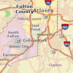 Fulton County Cities Map Property Map Viewer