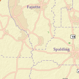 Fulton county deals topography